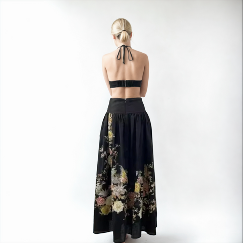 Flora Linen Dress