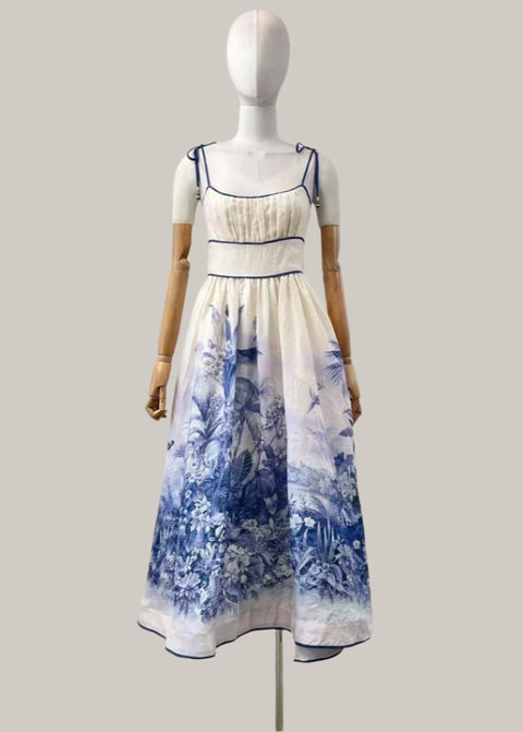 Gabrielle Linen Dress