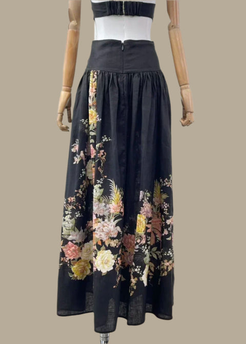 Flora Linen Dress