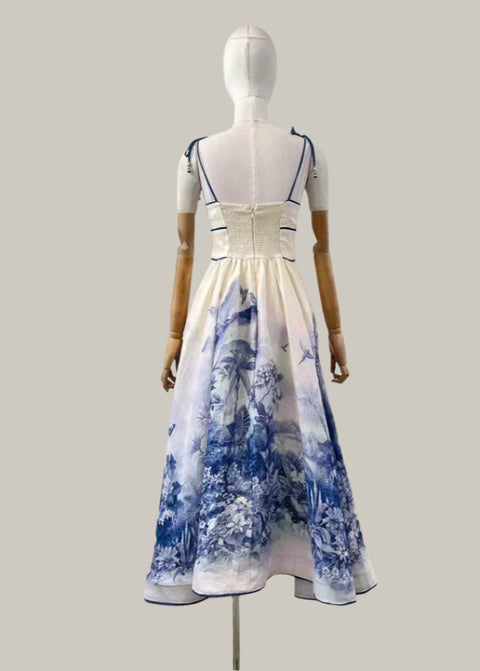 Gabrielle Linen Dress