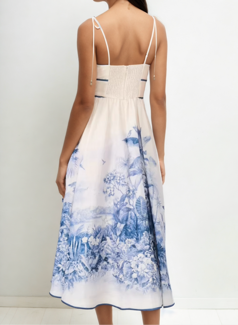 Gabrielle Linen Dress